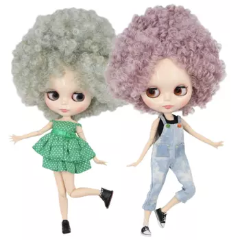 Ледяная кукла DBS Blyth 1/6 Обнаженная кукла 30 см игрушка bjd шарнир Сияющее лицо вьющиеся волосы афро волосы Аниме Девушки подарок
