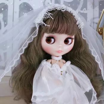 Ледяная кукла DBS blyth, белая кожа, тело, блестящее лицо, тяжелые металлические волнистые волосы, 1/6 bjd игрушка 30 см, Обнаженная кукольный подарок для девочек аниме