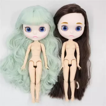 Ледяной DBS Blyth кукла 1/6 bjd совместное тело белая кожа матовое лицо Обнаженная кукла аниме игрушка улыбающееся лицо кукольный подарок для девочек