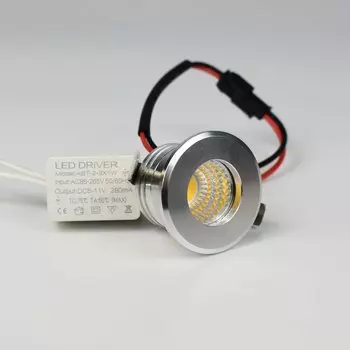 LEDSONLINE Мини светодиодные точечные светильники COB 3Вт теплый белый