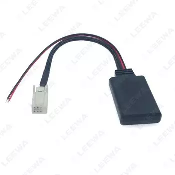 LEEWA автомобильный беспроводной Bluetooth модуль музыкальный AUX адаптер для Suzuki Sx4 Grand Vitara вспомогательная линия Aux аудио кабель приемника # 6292