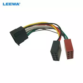 LEEWA автомобильный стерео радиопереходник для Chery Chevrolet 16PIN на ISO оригинальные головные устройства жгут проводов # CA6207