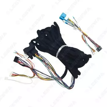 LEEWA Car 6m проводка Расширения жгут CAN BUS для BMW E39/E46/E53, оснащенный оригинальным навигационным головным устройством или усилителем DSP