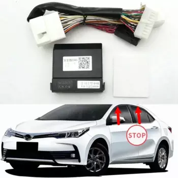 Левый руль автомобиля, автоматический модуль доводчика окна, комплект устройств для Toyota Corolla 2007 2008 2009 2010 2011 2012 2013