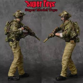 Легкая и простая в масштабе 1/6 Мужская солдат ES 26061 CAG Delta спецназ полный комплект 12-дюймовая экшн-фигурка модель подарки коллекция