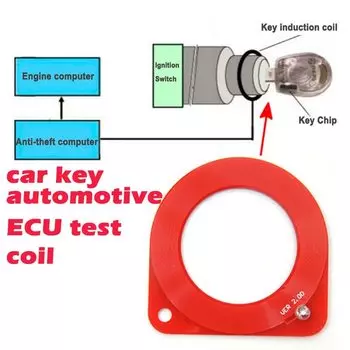 Легкая проверка на EWS, легкая проверка, система иммобилайзера, быстрый тест er катушки, легкий проверка, профессиональный автомобильный ключ, ЭБУ тестовая катушка