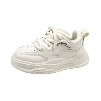 Легкие кроссовки для мальчиков и девочек, толстая теннисная обувь на осень, роскошная модная спортивная обувь для бега