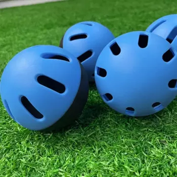 Легкий бейсбольный мяч с полыми воздушными потоками для ударов по бейсболу, тренировочный бейсбольный мяч, тренировочный мяч из