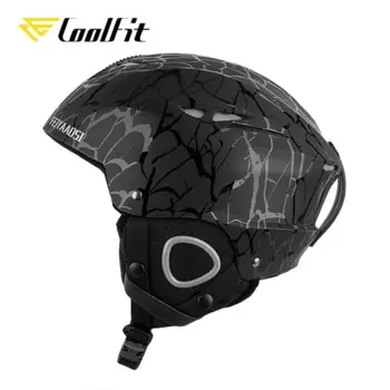 Легкий лыжный шлем Coolfit 2022 с сертификатом безопасности, цельнолитой шлем для сноуборда, езды на велосипеде, катания на лыжах, снега для мужчин, женщин, мужчин, детей