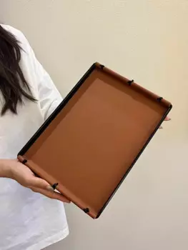 Кожаный лоток для хранения AhunderJiaz