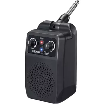LEKATO мини-усилитель для электрогитары 5 Вт портативный гитарный усилитель Bluetooth встроенный 4 эффекта перезаряжаемый небольшой гитарный усилитель для практики