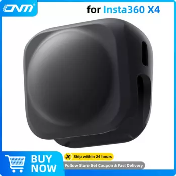 Lens Cap for Insta360 X4 Anti-dust Anti-scratch Silicone Protective Case for Insta 360 X4 Lens Protector Accessories