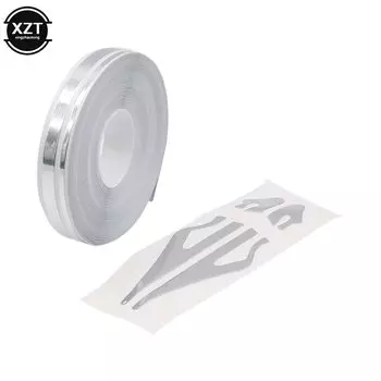 Лента в полоску, наклейки для кузова автомобиля, разноцветные двухстрочные аксессуары для украшения мотоцикла и автомобиля, 98 м