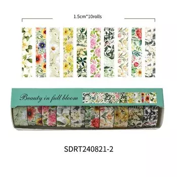 Ленты Washi 10 шт., YOUQIWJ