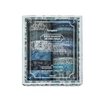Ленты Washi Four Seasons 18 рулонов YOUQIWJ