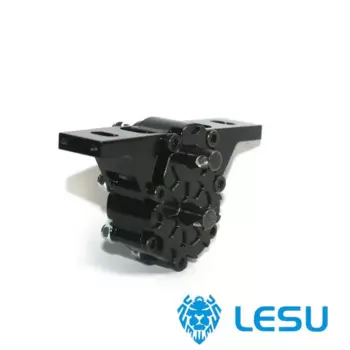 LESU 1/2, металлическая передача, стандартная модель привода на все колеса, RC 1/14, трактор, грузовик Tamiyay, уличные игрушки TH02239