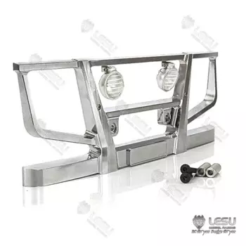 LESU RC Модель автомобиля Металлический передний бампер 1/14 DIY Tamiyay Трактор Грузовик Прицеп Открытый игрушки TH16493
