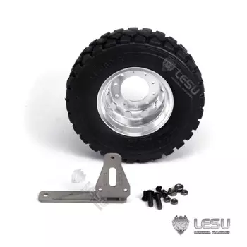 LESU запасное колесо крепление шины для 1/14 RC DIY Tamiyay самосвал грузовик бункер Модель уличные игрушки TH17173