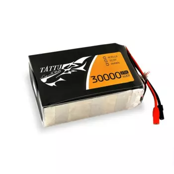 Летающая литиевая батарея Tattu, 30000 мАч, 6S, 25C, 22,2 в