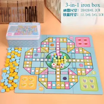 Летающие нарды, настольная игра для раннего образования, многофункциональная детская шахматная головоломка, деревянные игрушки