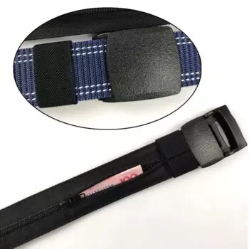 Летающий арт, противокражный ремень, Экологичная пластиковая пряжка, молния, скрытые наличные деньги, поясная сумка, доллар, мужской кошелек, поясная сумка