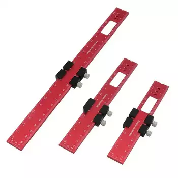 LETIITTGOO Алюминиевая карманная линейка 160/200/300 мм