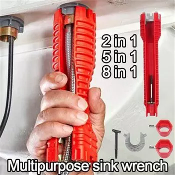 LETIITTGOO Антискользящий гаечный ключ для смесителя 5/8 дюйма