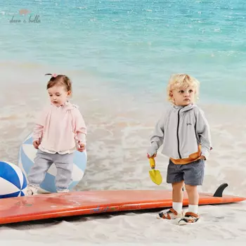 Летнее Детское пальто с капюшоном в стиле унисекс, DB2221582