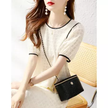 Летнее новое универсальное контрастное платье с трехмерным принтом, изысканное Привлекательное Женское платье с коротким рукавом