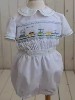 Летний синий костюм