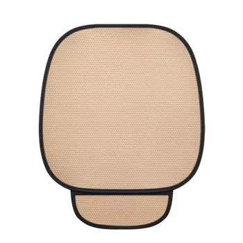 Летняя Автомобильная подушка, сетчатая дышащая сетка, удобное сиденье для автомобиля с медведем, крутая подушка, симпатичные товары для салона автомобиля