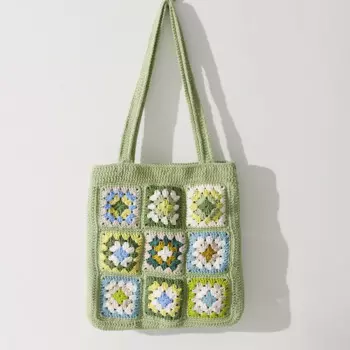 Летняя Пляжная вязаная сумка, богемная шерстяная сумка-тоут, повседневная женская сумка, плетеные сумки на плечо с прорезями, сумка-шоппер с Бали