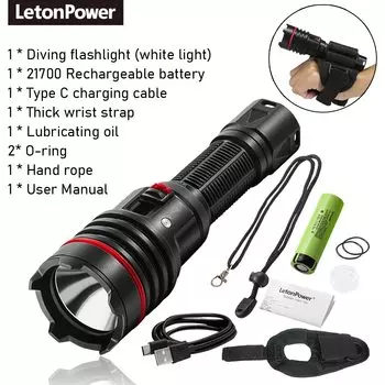 LetonPower SM-16 подводный фонарь