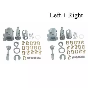 ЛЕВЫЙ ПРАВЫЙ КОМПЛЕКТ ЗАМКА ЦИЛИНДРА ДВЕРИ для VW GOLF 4 IV MK4 BORA 1997-2003 гг. 604837168