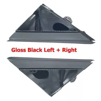 Левая и правая дверная крышка с флагом, молдинг, треугольная крышка для FIAT 500 2012-2017 1SJ85KX7AA 1SD00KX7A 1SH17KX7AA 1SH16KX7AA