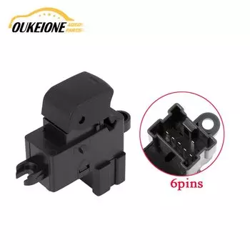 Левая и правая кнопка переключателя управления электрическим окном со стороны пассажира для Nissan Qashqai J10 Murano Teana 2007-2012 25411BR00A