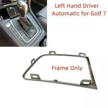 Левая и правая ручка автоматического переключения передач со стороны водителя, автомобильный рычаг, кронштейн для ручки, рамка для VW Volkswagen DSG Golf 7 7,5 Golf