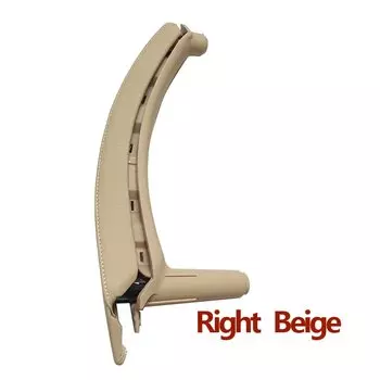 Левая и правая внутренняя ручка пассажирской двери с кожаным чехлом в сборе для BMW X5 X6 E70 E71 E72 2007-2014