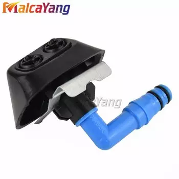 Левая/правая боковая фара распылитель для омывателя Форсунка и зажим для Saab 9-3 93 2003-2012 12803972 12803973