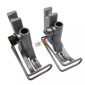 Левая/правая узкая нижняя ножка с накаткой для Durkopp Adler 67,167,267,69,269 JUKI LS-1342,LS-1342-7