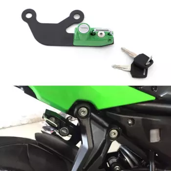 Левая сторона мотоциклетный шлем с замком, защита от кражи для Kawasaki Ninja 650 2017-2019 Z650 2017-2019