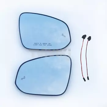 Левое правое боковое зеркало заднего вида стеклянный объектив для Toyota Highlander США Версия 2014-2019 расстояние обнаружения слепых зон вспомогательный автомобиль