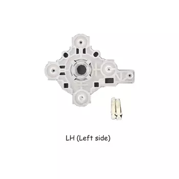 Левый Правый автомобильный боковой объектив зеркала белый пластиковый кронштейн держатель зажима для Honda CIVIC Accord CRV подходит для боковых зеркал автомобиля trestle