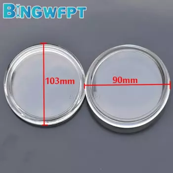 (левый + правый) для Nissan Qashqai/Qashqai +2 (J10, JJ10) 2007-2012 103X90 мм противотуманные фары, закаленное стекло, противотуманное стекло, белое