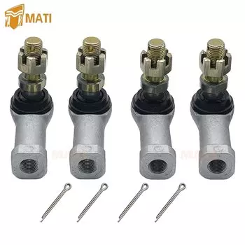 Левый правый Комплект наконечников тяги для Honda TRX200 TRX250 TRX300 TRX350 TRX400 TRX420 TRX450 TRX500 TRX520 TRX650 TRX680 FL400 FourTrax