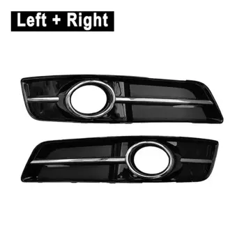 Левый Правый передний бампер, противотуманный чехол для Audi A3 2010 2011 2012 2013, автомобильные аксессуары, противотуманная фара # 8P0807681J, # 8P0807682J