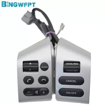 (левый + правый) переключатель громкости телефона для Nissan Livina 2007-2010 для Tiida 2005-2008, кнопка управления рулевым колесом