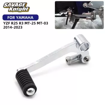 Левый рычаг переключения передач для YAMAHA MT 03 2023, MT03 MT-25 YZF R3 2014-2024 YZFR25 MT-03 YZF-R3, аксессуары для мотоциклов, педаль переключения передач