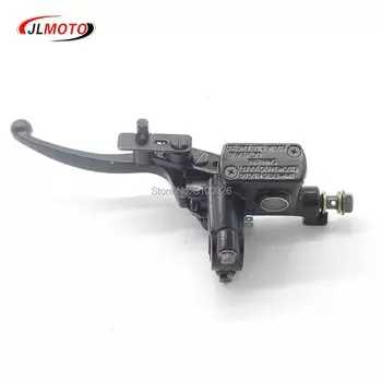 Левый задний главный цилиндр 7/8, рычаг гидравлического тормоза руля с стояночным тормозом и выключателем остановки, подходит для деталей квадроцикла ATV