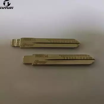 Лезвие для ключа с гравировкой № 22 NSN14, неразрезанное, пустые зубья для резки чешуи для Nissan Sunny Tiida LIVINA SYLPHY 22 #